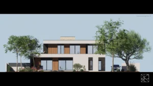 Elévation de façade